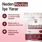 Rovina Astaksantin - Güçlü Antioksidan ile Vücut Desteği ve Hücresel Koruma